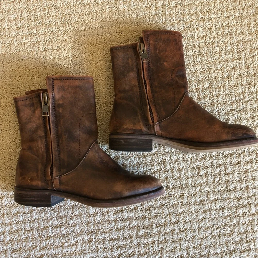 Women’s All Leather Boots - Picture 2 of 11